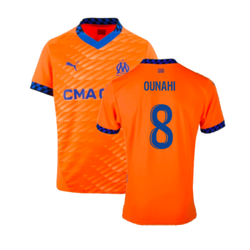 2024-2025 Marseille Third Shirt (Kids) (Ounahi 8)