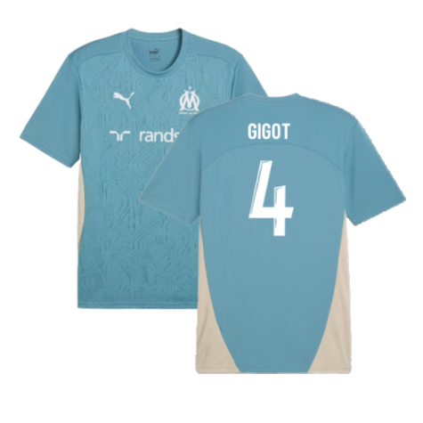 2024-2025 Marseille Training Shirt (Bold Blue) (Gigot 4)