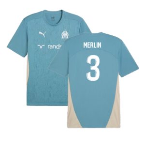 2024-2025 Marseille Training Shirt (Bold Blue) (Merlin 3) 2024-2025 Marseille Training Shirt (Bold Blue) (Merlin 3)