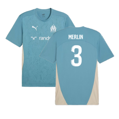 2024-2025 Marseille Training Shirt (Bold Blue) (Merlin 3)