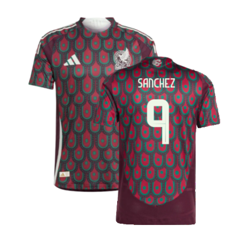 2024-2025 Mexico Authentic Home Shirt (SANCHEZ 9)