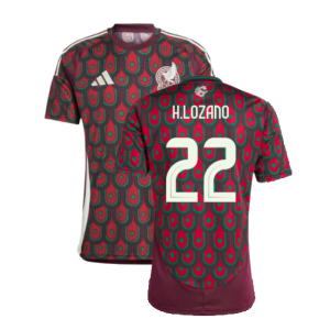 2024-2025 Mexico Home Shirt (H.LOZANO 22)