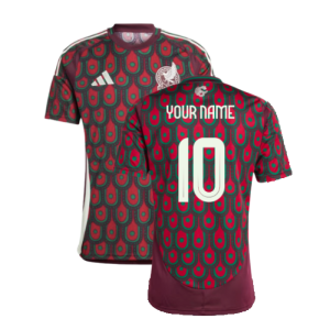 2024-2025 Mexico Home Shirt (Your Name)