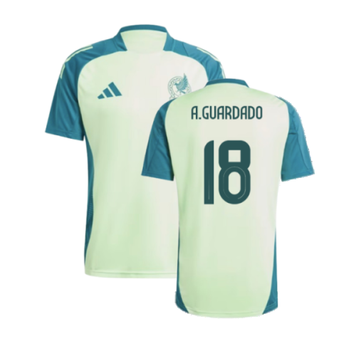 2024-2025 Mexico Training Jersey (Green) (A.GUARDADO 18)