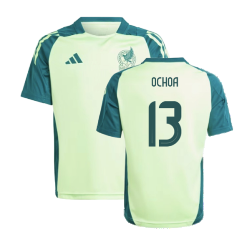 2024-2025 Mexico Training Jersey (Green) - Kids (OCHOA 13)