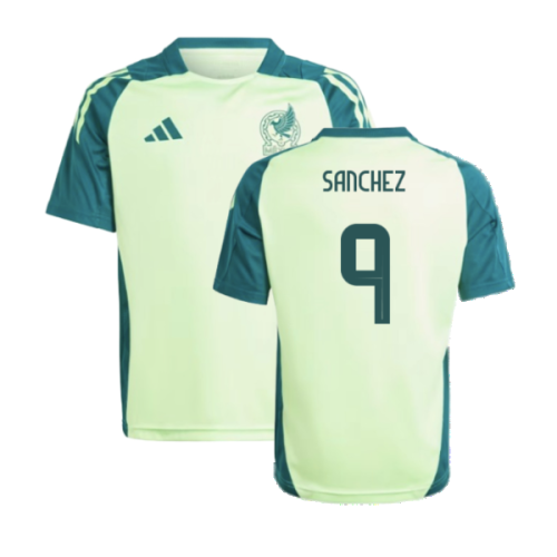 2024-2025 Mexico Training Jersey (Green) - Kids (SANCHEZ 9)