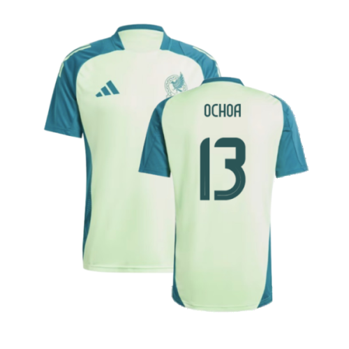 2024-2025 Mexico Training Jersey (Green) (OCHOA 13)