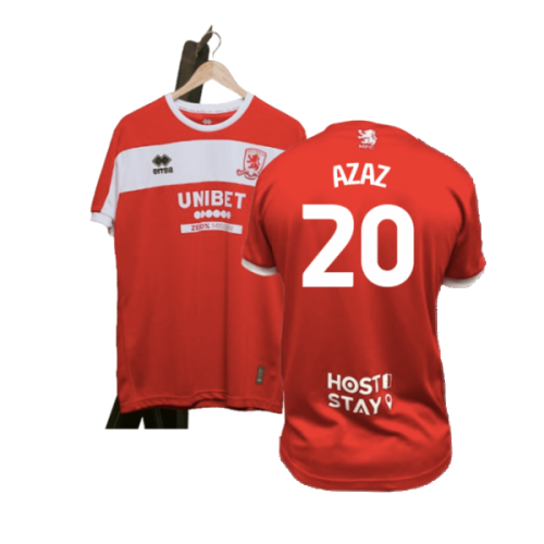 2024-2025 Middlesbrough Home Shirt (Azaz 20)