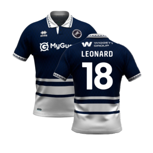 2024-2025 Millwall Home Shirt (Leonard 18)