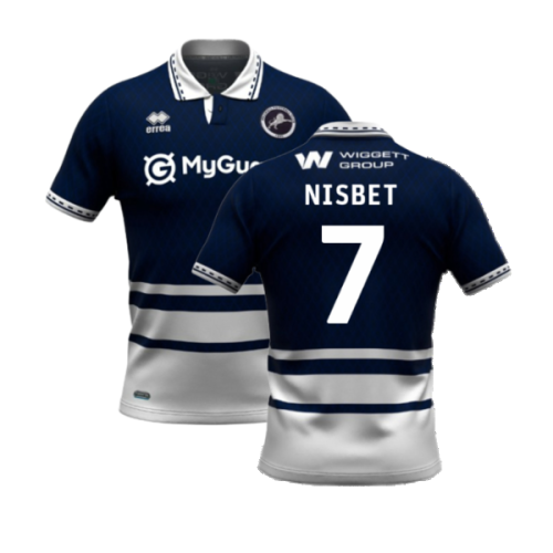 2024-2025 Millwall Home Shirt (Nisbet 7)