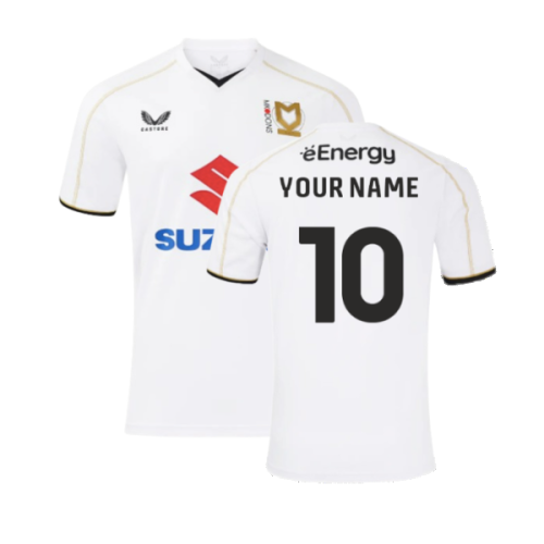 2024-2025 MK Dons Home Shirt (Your Name)