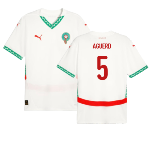 2024-2025 Morocco Away Shirt (Aguerd 5)