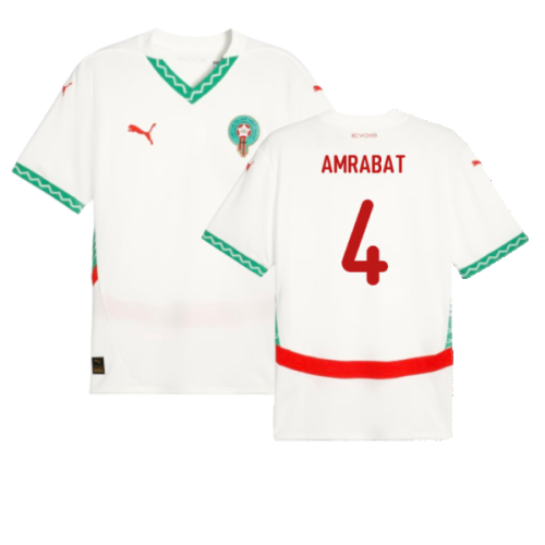 2024-2025 Morocco Away Shirt (Amrabat 4)