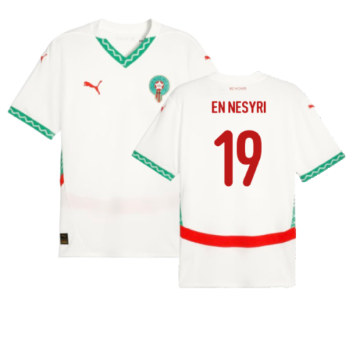 2024-2025 Morocco Away Shirt (En Nesyri 19)