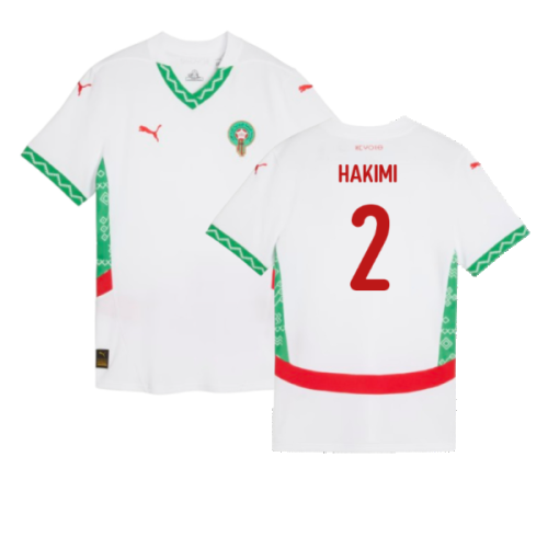 2024-2025 Morocco Away Shirt (Womens) (Hakimi 2)