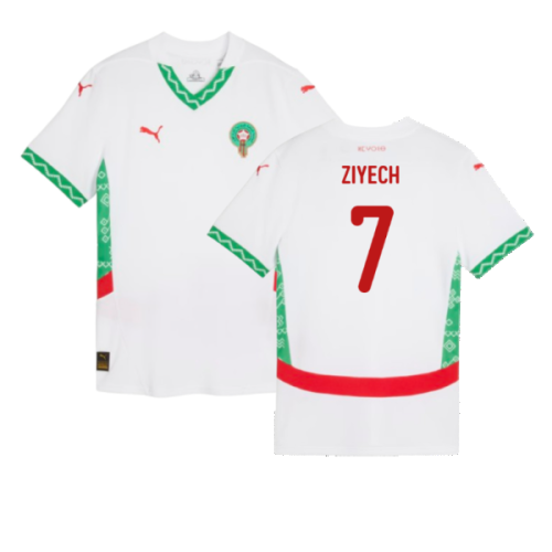 2024-2025 Morocco Away Shirt (Womens) (Ziyech 7)