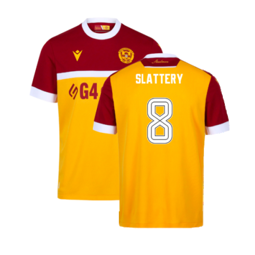 2024-2025 Motherwell Home Shirt (Slattery 8)