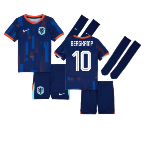 2024-2025 Netherlands Away Mini Kit (Bergkamp 10)