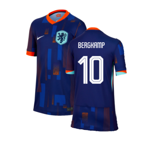 2024-2025 Netherlands Away Shirt (Kids) (Bergkamp 10)