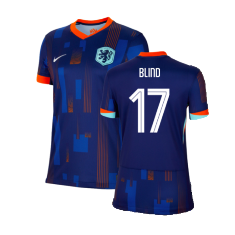 2024-2025 Netherlands Away Shirt (Womens) (Blind 17)