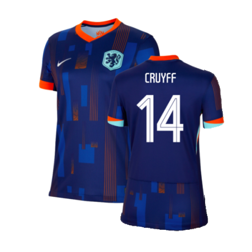 2024-2025 Netherlands Away Shirt (Womens) (Cruyff 14)