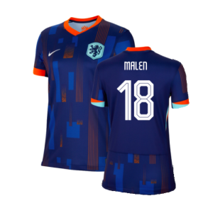 2024-2025 Netherlands Away Shirt (Womens) (Malen 18)