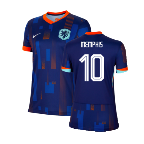 2024-2025 Netherlands Away Shirt (Womens) (Memphis 10)