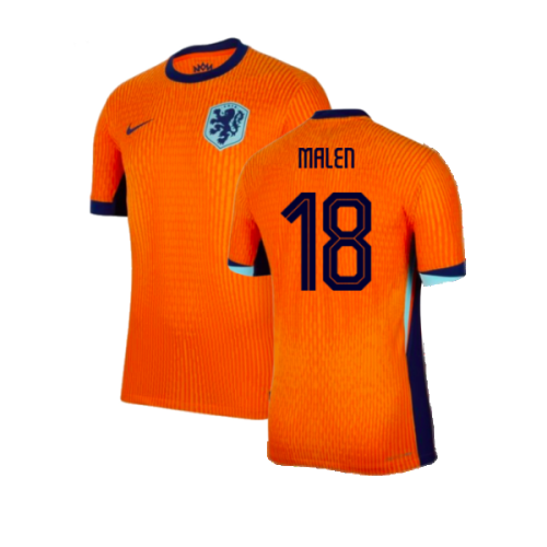 2024-2025 Netherlands Dri-Fit ADV Match Home Shirt (Malen 18)