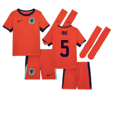 2024-2025 Netherlands Home Mini Kit (Ake 5)