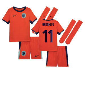 2024-2025 Netherlands Home Mini Kit (Berghuis 11)