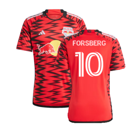 2024-2025 New York Red Bulls Home Shirt (Forsberg 10)