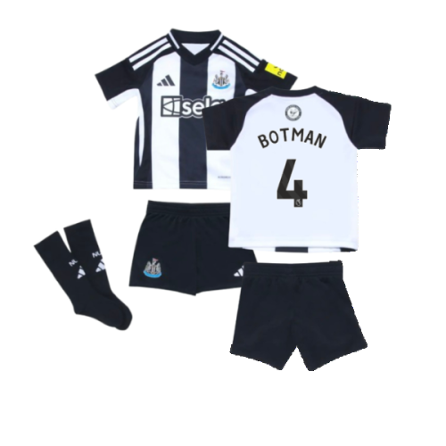 2024-2025 Newcastle United Home Mini Kit (Botman 4)