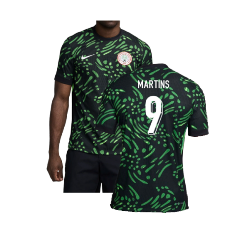 2024-2025 Nigeria Away Dri-Fit ADV Authentic Shirt (Martins 9)