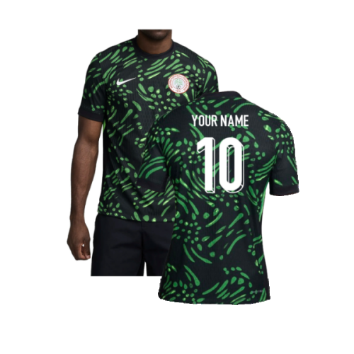 2024-2025 Nigeria Away Dri-Fit ADV Authentic Shirt (Your Name)