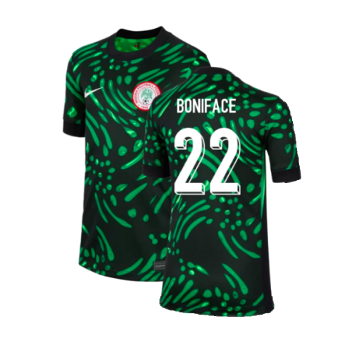 2024-2025 Nigeria Away Shirt (Kids) (Boniface 22)