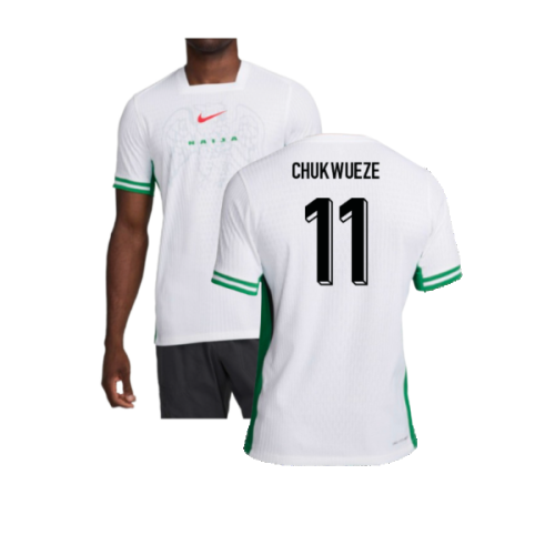 2024-2025 Nigeria Home Dri-Fit ADV Vapor Shirt (Chukwueze 11)