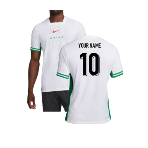 2024-2025 Nigeria Home Dri-Fit ADV Vapor Shirt (Your Name)