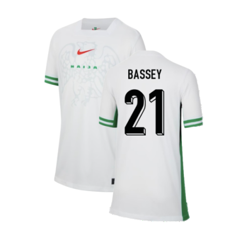 2024-2025 Nigeria Home Shirt (Kids) (Bassey 21)