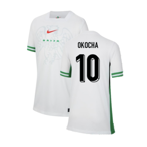 2024-2025 Nigeria Home Shirt (Kids) (Okocha 10)