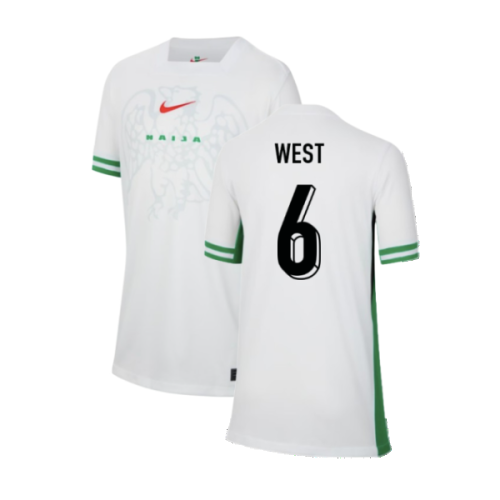 2024-2025 Nigeria Home Shirt (Kids) (West 6)