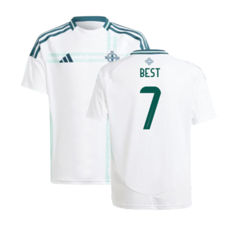 2024-2025 Northern Ireland Away Shirt - Kids (Best 7)