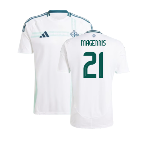 2024-2025 Northern Ireland Away Shirt (Magennis 21)