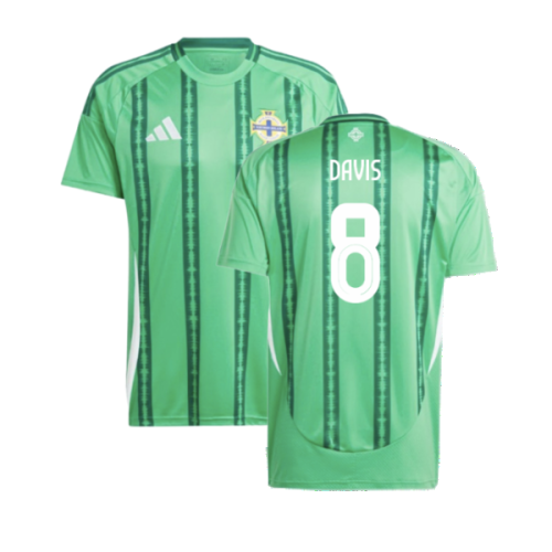 2024-2025 Northern Ireland Home Shirt (Davis 8)