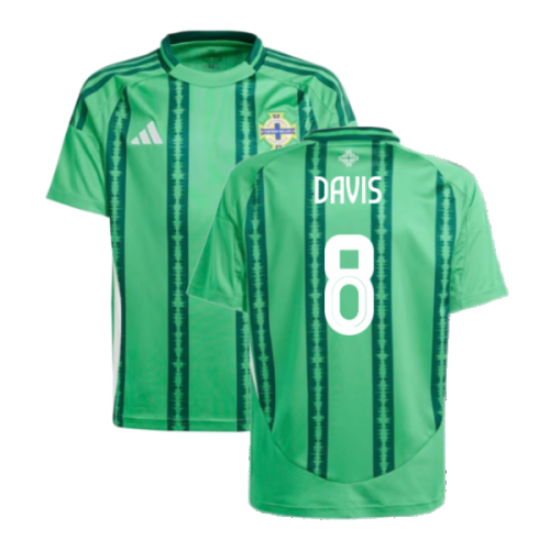 2024-2025 Northern Ireland Home Shirt (Kids) (Davis 8)