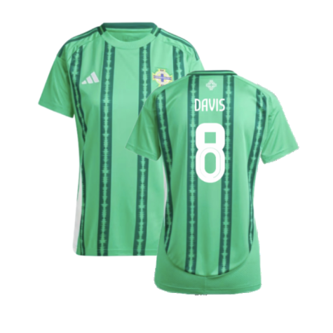 2024-2025 Northern Ireland Home Shirt - Womens (Davis 8)