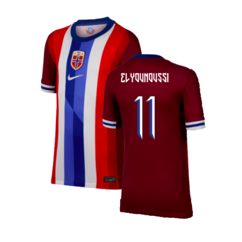 2024-2025 Norway Home Shirt (Kids) (ELYOUNOUSSI 11)