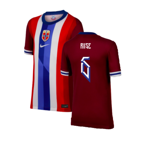 2024-2025 Norway Home Shirt (Kids) (RIISE 6)