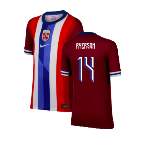 2024-2025 Norway Home Shirt (Kids) (RYERSON 14)