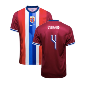 2024-2025 Norway Home Shirt (OSTIGARD 4)