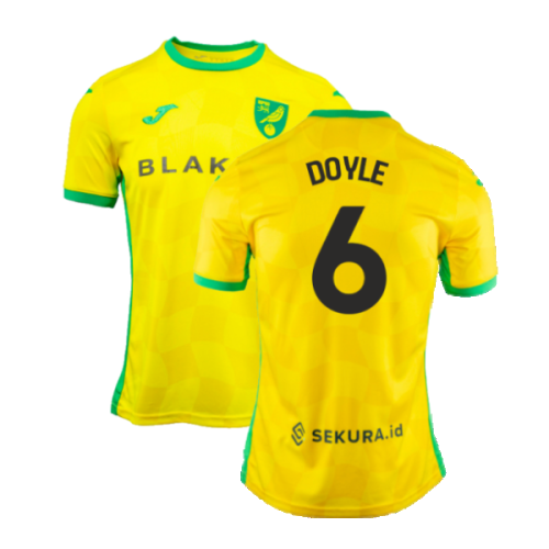 2024-2025 Norwich Home Shirt (Doyle 6)